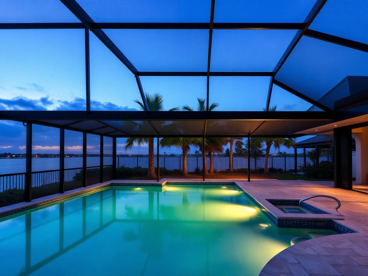 Screen Enclosure — Weston