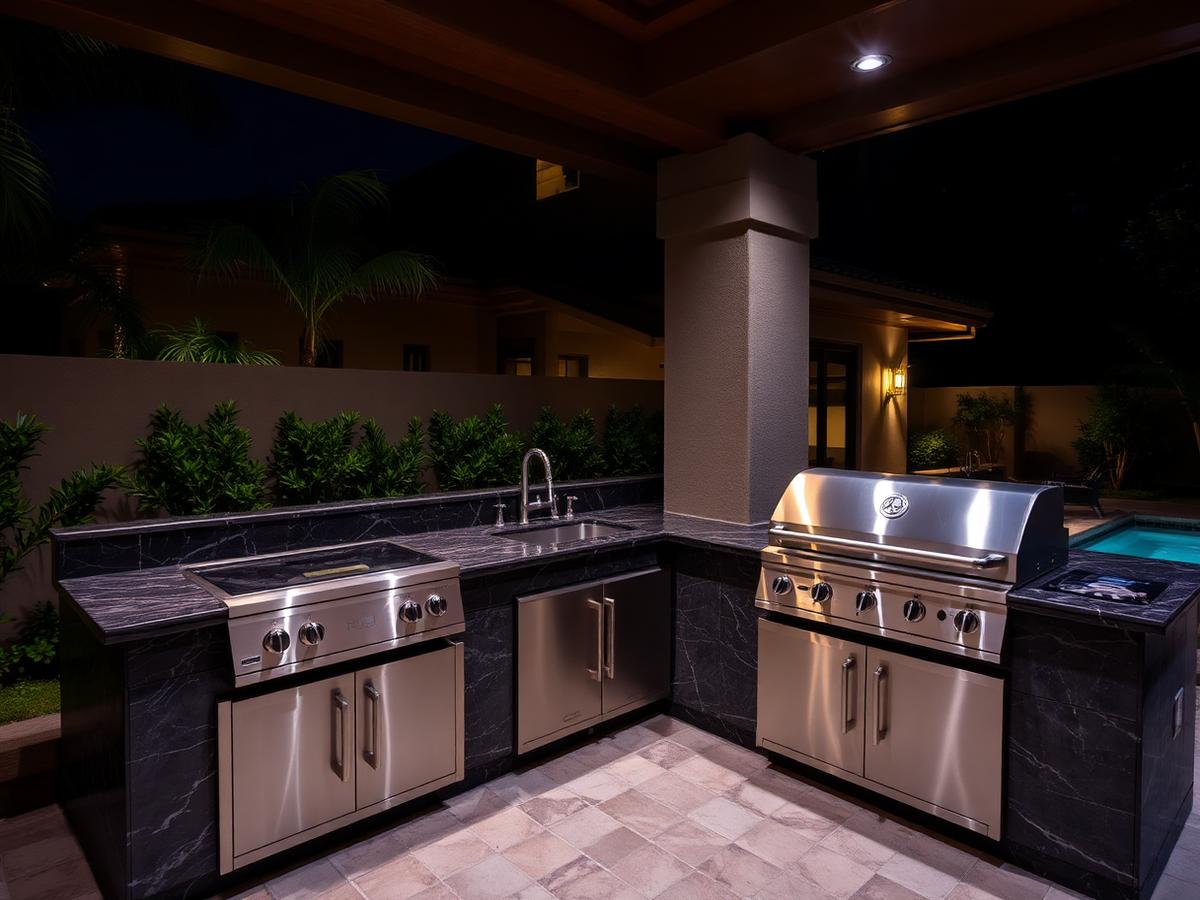 Outdoor Kitchen — Coral Gables